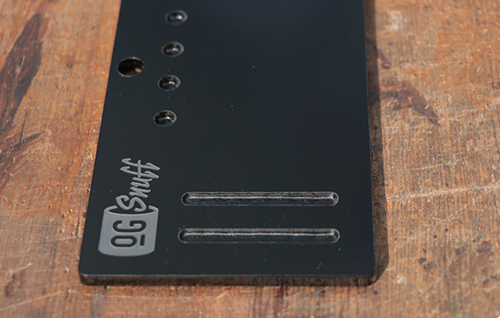 Fusion V1 Snuff Board Gloss Black